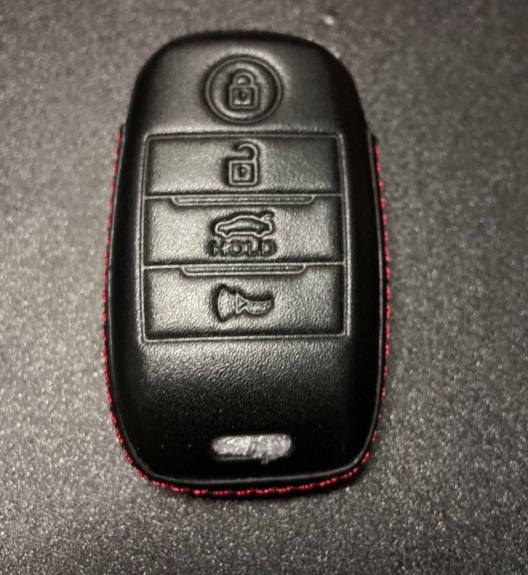 4D Leather Key Bag: Fits Hyundai & Kia K3/K4/K5 s Folding Smart 4-Button Key Individual Packaging
4D Leather Key Bag: Fits Hyundai & Kia K3/K4/K5 s Folding Smart 4-Button Key Individual Packaging