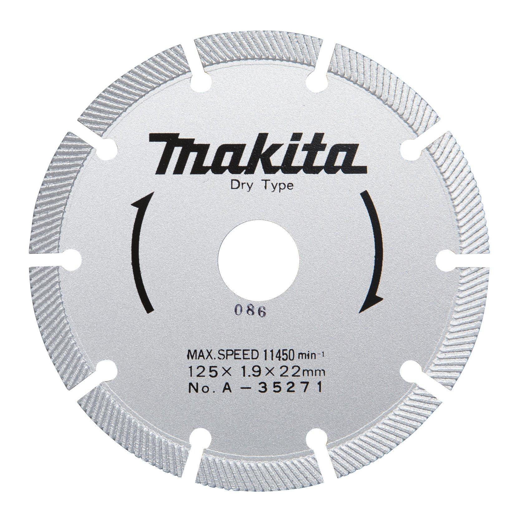 Makita Diamond Wheel A-35271 125mm Outer Diameter Wave Segment
Makita Diamond Wheel A-35271 125mm Outer Diameter Wave Segment
