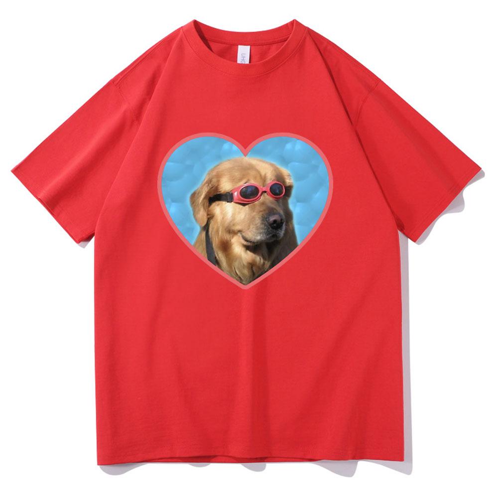 Doggo Golden Retriever Love Sunglasses Print Tshirt Swimmer Dog Graphic Tshirts Funny Men Women Fashion Casual T Shirt Unisex S
Doggo Golden Retriever Love Sunglasses Print Tshirt Swimmer Dog Graphic Tshirts Funny Men Women Fashion Casual T Shirt Unisex S