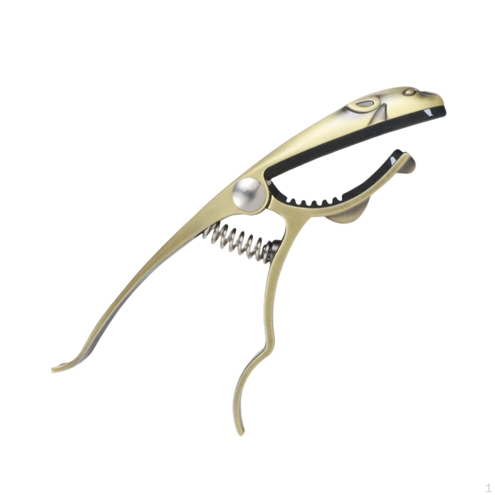 Guitar Capo Accessory Made of Zinc Alloy with Spring Mechanism золотой
Guitar Capo Accessory Made of Zinc Alloy with Spring Mechanism золотой