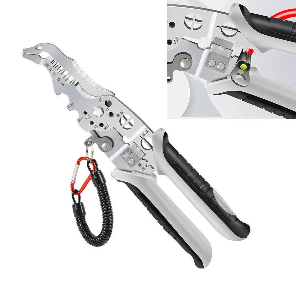 Плоскогубцы для зачистки проводов Elbow Wire Cutter Electric Pushs Automatic Wire Stripper Repair Electrical Pliers
Плоскогубцы для зачистки проводов Elbow Wire Cutter Electric Pushs Automatic Wire Stripper Repair Electrical Pliers