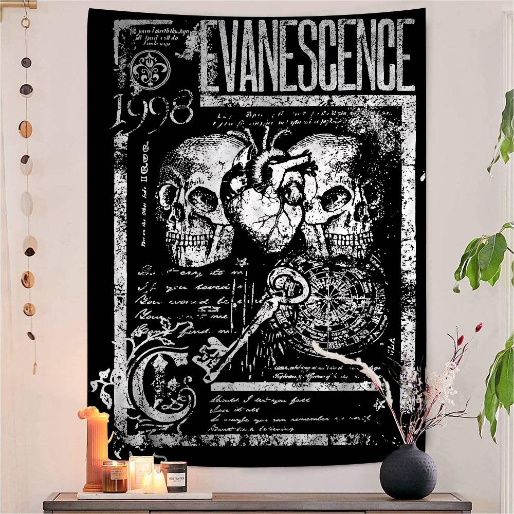 EEvanescenceS Rock Band Hanging Bohemian Tapestry Hanging Tarot Hippie Wall Rugs Dorm Japanese Tapestry 74x94cm(29x37in)
EEvanescenceS Rock Band Hanging Bohemian Tapestry Hanging Tarot Hippie Wall Rugs Dorm Japanese Tapestry 74x94cm(29x37in)