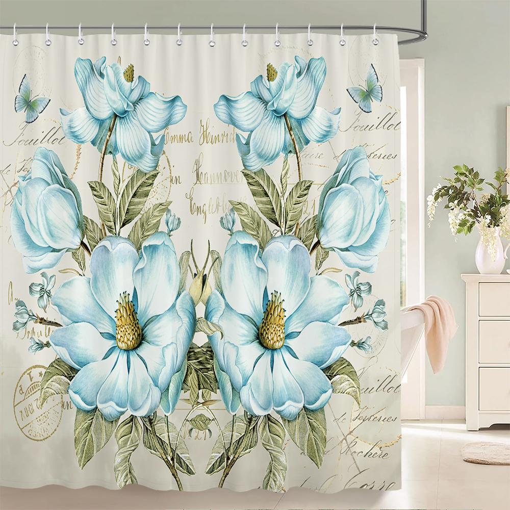 Tree Leaves Pattern Bath Curtain Waterproof Fabric Shower Curtains Flowers Bathtub Screen With Hooks For Bathroom Home Decor W60H190(CM)-1 Pcs
Tree Leaves Pattern Bath Curtain Waterproof Fabric Shower Curtains Flowers Bathtub Screen With Hooks For Bathroom Home Decor W60H190(CM)-1 Pcs