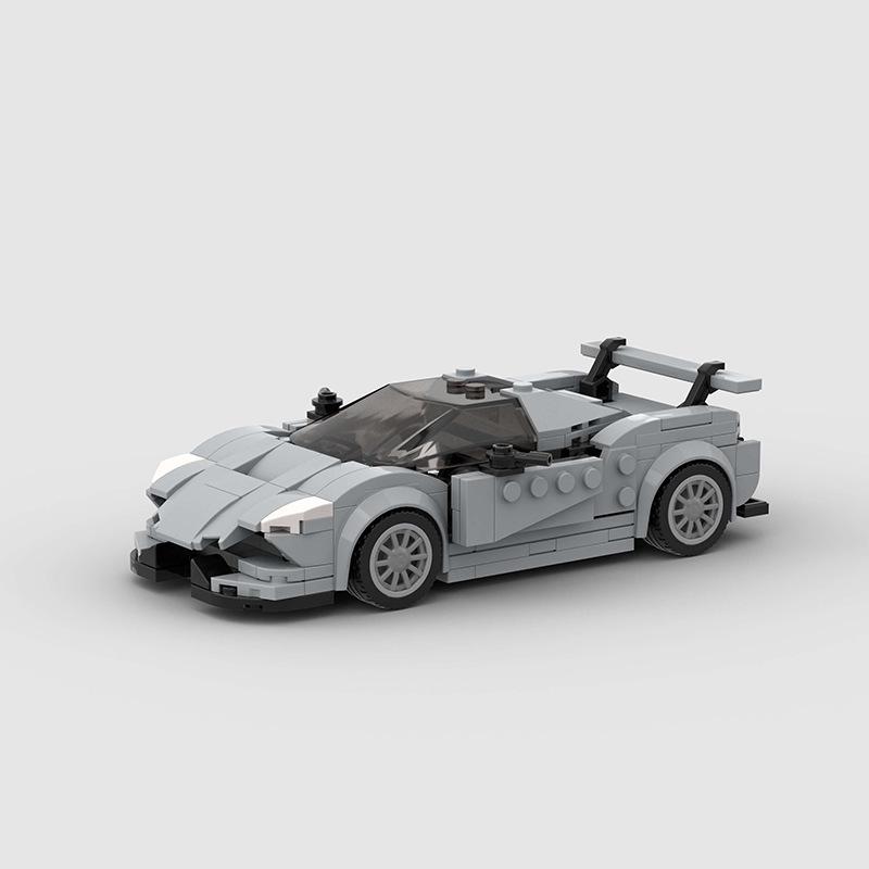 MOC Строительные блоки, совместимые с Lego: Конструктор гоночного автомобиля Koenigsegg на 8 шпильках
MOC Строительные блоки, совместимые с Lego: Конструктор гоночного автомобиля Koenigsegg на 8 шпильках
