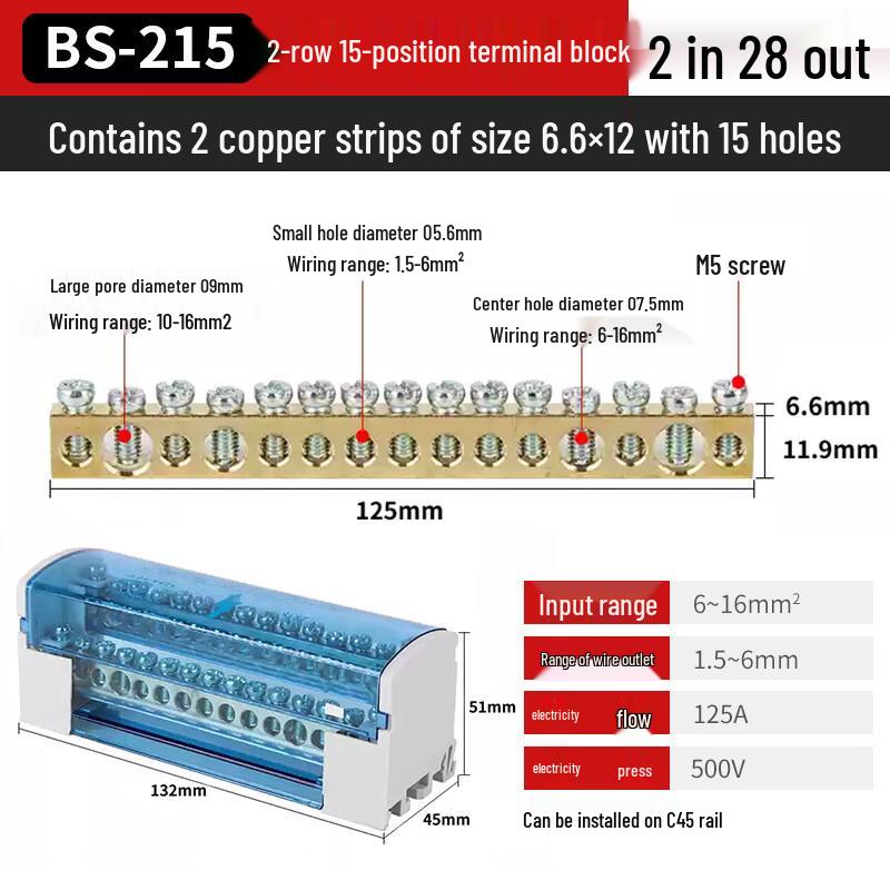 Xuan Zhizhun Din Rail Single-Phase Distribution Terminal Block CN plug (adapter included)
Xuan Zhizhun Din Rail Single-Phase Distribution Terminal Block CN plug (adapter included)