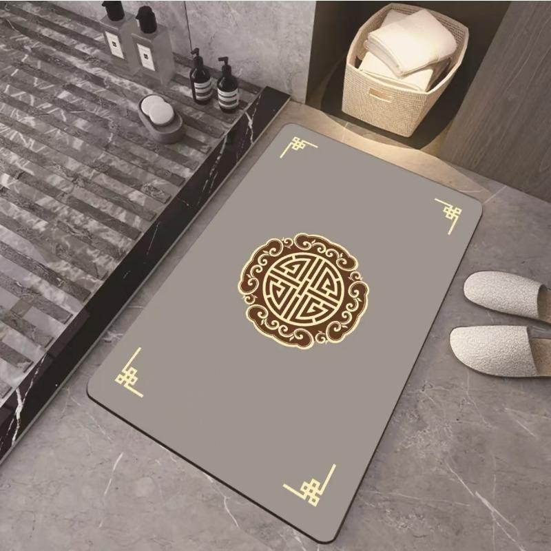 Новый китайский стиль, легкий роскошный стиль, узор, диатомовая грязь, напольный коврик для ванной комнаты, впитывающий воду, противоскользящий, быстросохнущий коврик для ног 50 * 80cm
Новый китайский стиль, легкий роскошный стиль, узор, диатомовая грязь, напольный коврик для ванной комнаты, впитывающий воду, противоскользящий, быстросохнущий коврик для ног 50 * 80cm