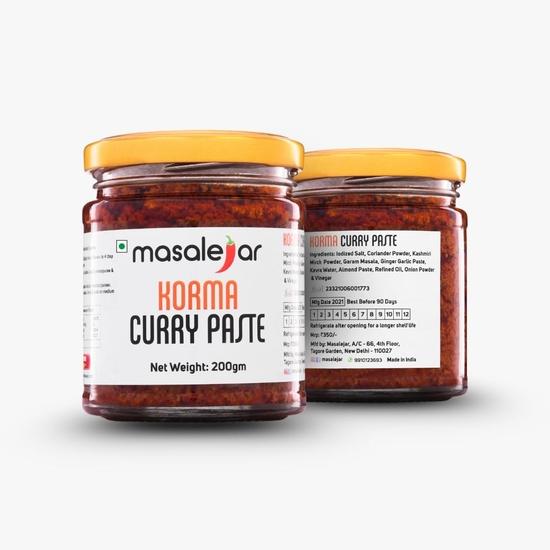 Masalejar Korma Curry Paste 200g, Ready to Cook Spice Mix for Chicken Masala, Chicken Korma, Chicken 65 Masala Powder, Tandoori Masala 200GM
Masalejar Korma Curry Paste 200g, Ready to Cook Spice Mix for Chicken Masala, Chicken Korma, Chicken 65 Masala Powder, Tandoori Masala 200GM