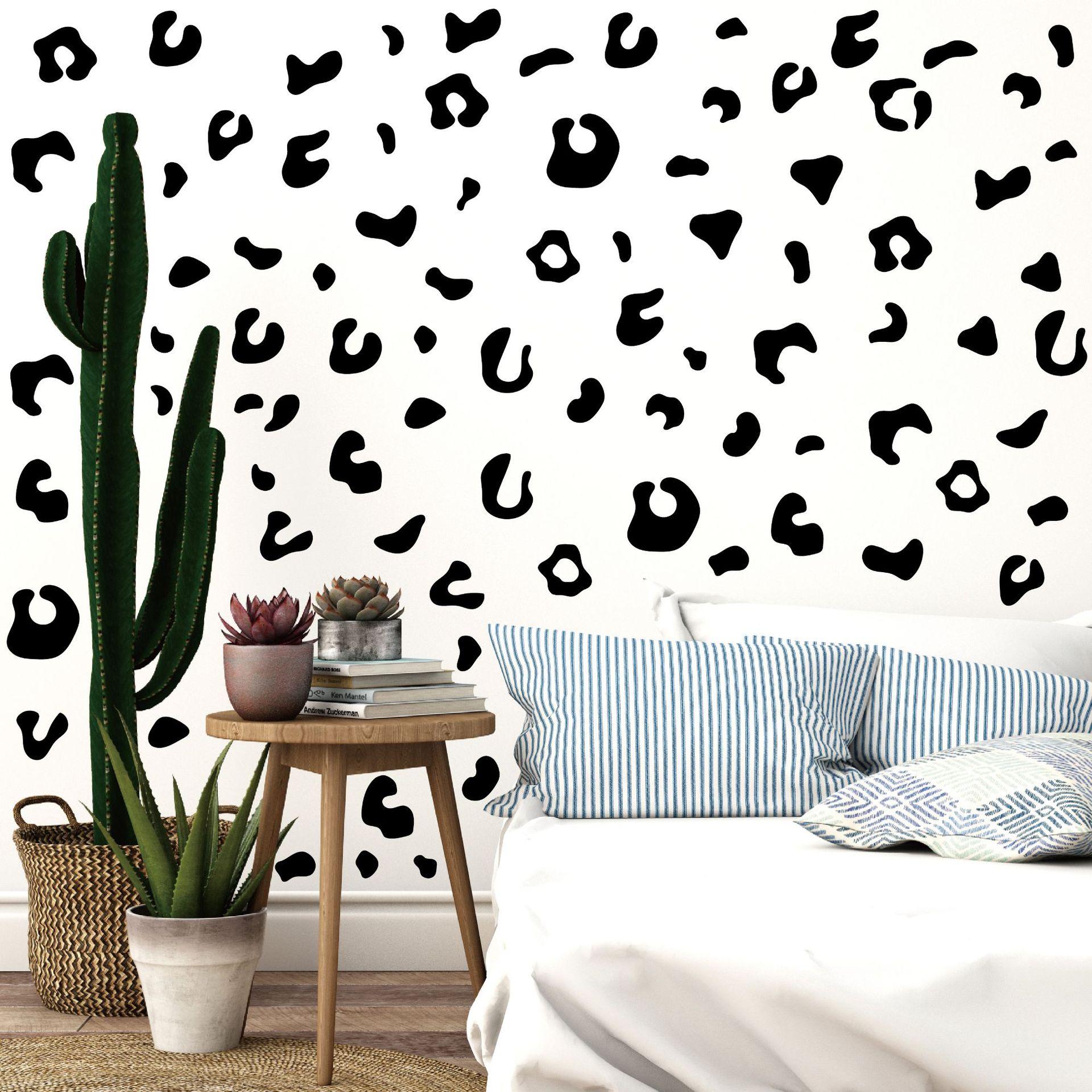 Leopard print wall stickers irregular dots simple style black texture home decoration background wall self-adhesive wall stickers
Leopard print wall stickers irregular dots simple style black texture home decoration background wall self-adhesive wall stickers