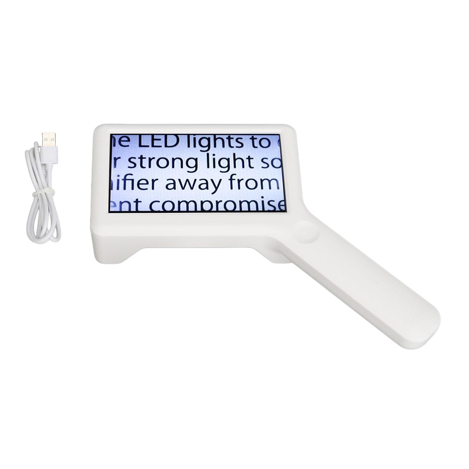 Handheld Reading Magnifier 3510X 1MP 6 Light Chips USB Rechargeable Seniors Reading Magnifier
Handheld Reading Magnifier 3510X 1MP 6 Light Chips USB Rechargeable Seniors Reading Magnifier