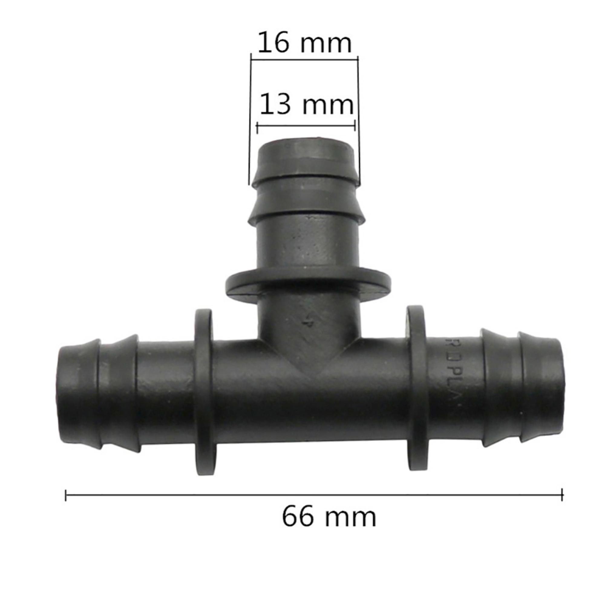 10Pcs 13mm Barbed Tee Garden Watering Irrigation 16mm Hose 1/2 Water Pipe Connector Watering System Fittings 1316
10Pcs 13mm Barbed Tee Garden Watering Irrigation 16mm Hose 1/2 Water Pipe Connector Watering System Fittings 1316