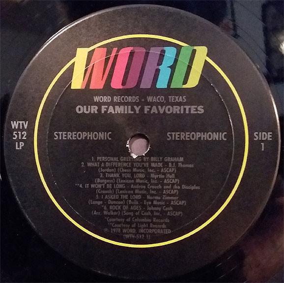Виниловая пластинка РАЗЛИЧНЫЕ Наши Семейные Любимчики WTV512 Word 1978 США СоулФанк Б/У
Виниловая пластинка РАЗЛИЧНЫЕ Наши Семейные Любимчики WTV512 Word 1978 США СоулФанк Б/У