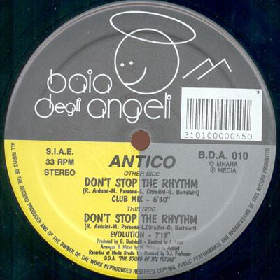 12inch Record ANTICO - Don t Stop The Rhythm BDA010 Baia Degli Ange 1992 Italy Dance & Electronica Used
12inch Record ANTICO - Don t Stop The Rhythm BDA010 Baia Degli Ange 1992 Italy Dance & Electronica Used