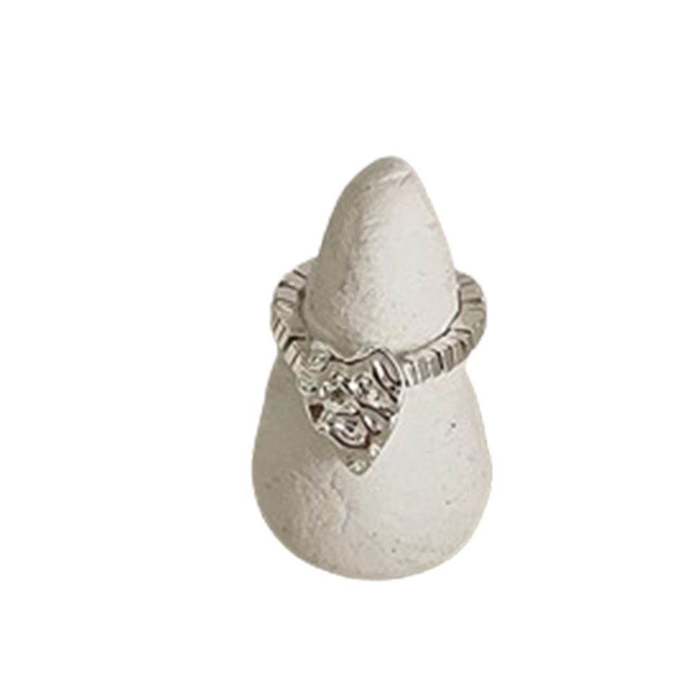 Gold Silver Contrasting Color Heart Open Ring Adjustable Elastic Ring Finger Ring Women Style 3
Gold Silver Contrasting Color Heart Open Ring Adjustable Elastic Ring Finger Ring Women Style 3