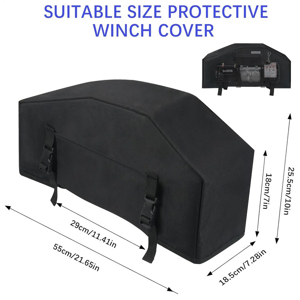 Trailer Winch Cover Waterproof Winch Protector 8000-12000lb Outdoor Dust-Proof Guard For ATV Boat Trailer Motorcycle Marine Van
Trailer Winch Cover Waterproof Winch Protector 8000-12000lb Outdoor Dust-Proof Guard For ATV Boat Trailer Motorcycle Marine Van