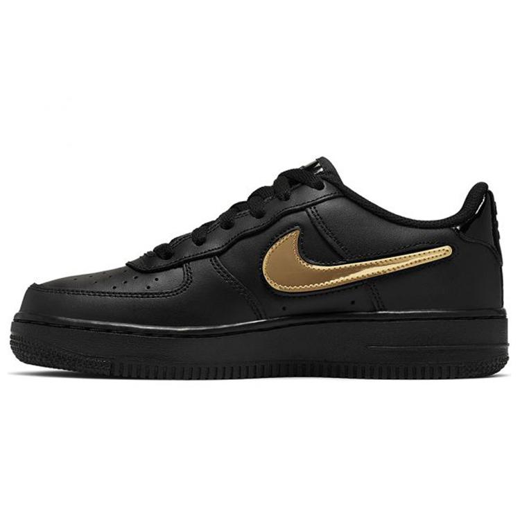 New Nike Air Force 1 LV8 3 Removable Swoosh Black GS AR7446-001 38
New Nike Air Force 1 LV8 3 Removable Swoosh Black GS AR7446-001 38