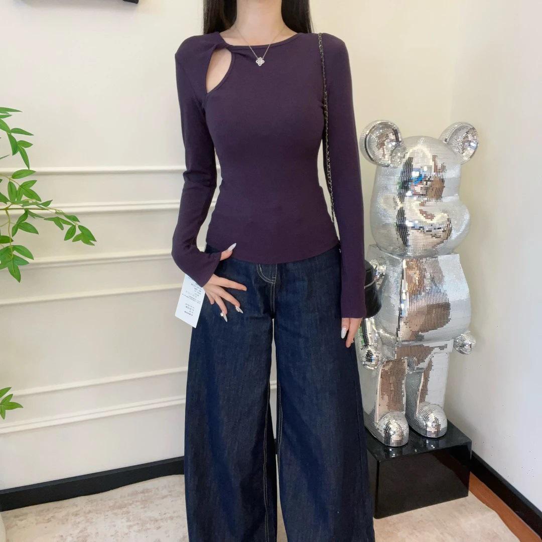 Women s Slimming White Long Sleeve T-Shirt - Hollow Round Neck, Drop Shoulder, Early Spring 2025 Collection L (110-125 lbs) фіолетовий
Women s Slimming White Long Sleeve T-Shirt - Hollow Round Neck, Drop Shoulder, Early Spring 2025 Collection L (110-125 lbs) фіолетовий