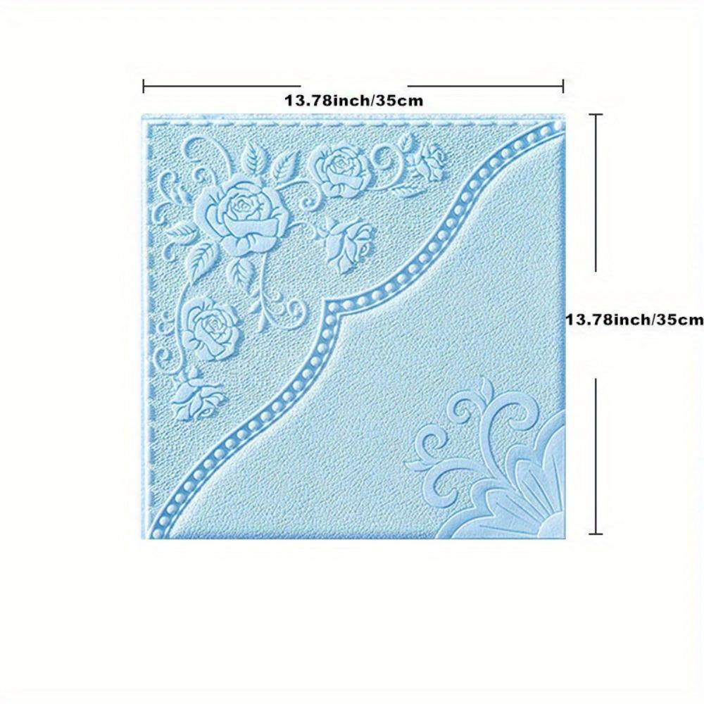 4Pcs 35*35cm 3D Wall Stickers Waterproof Moisture-proof Background Decoration Self-adhesive Peel and Stick Wallpaper Home Decor синий
4Pcs 35*35cm 3D Wall Stickers Waterproof Moisture-proof Background Decoration Self-adhesive Peel and Stick Wallpaper Home Decor синий