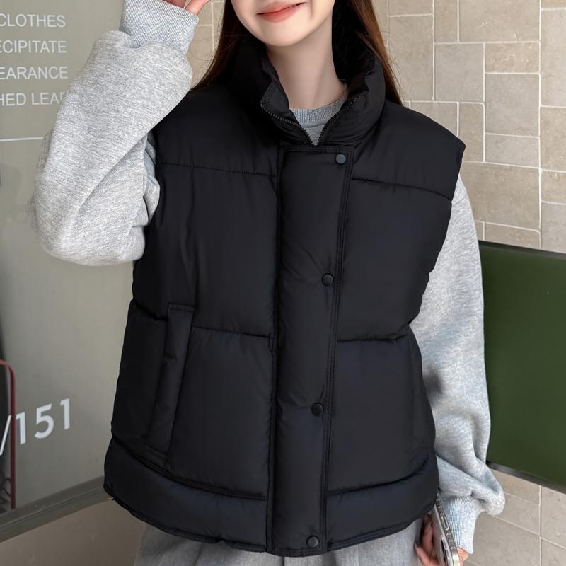 Fashion Winter Women Vests Thick Warm Sleeveless Parka Woman Casual Short Coats M коричневий
Fashion Winter Women Vests Thick Warm Sleeveless Parka Woman Casual Short Coats M коричневий