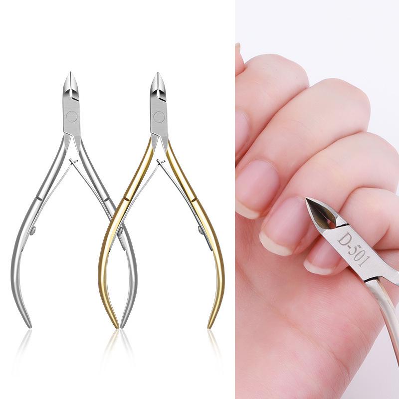 Nail Cuticle Scissors & Clippers: Remove Dead Skin & Hangnails - Gold/Silver Stainless Steel Nail Art Tools D-501 Silver Cuticle Nipper
Nail Cuticle Scissors & Clippers: Remove Dead Skin & Hangnails - Gold/Silver Stainless Steel Nail Art Tools D-501 Silver Cuticle Nipper