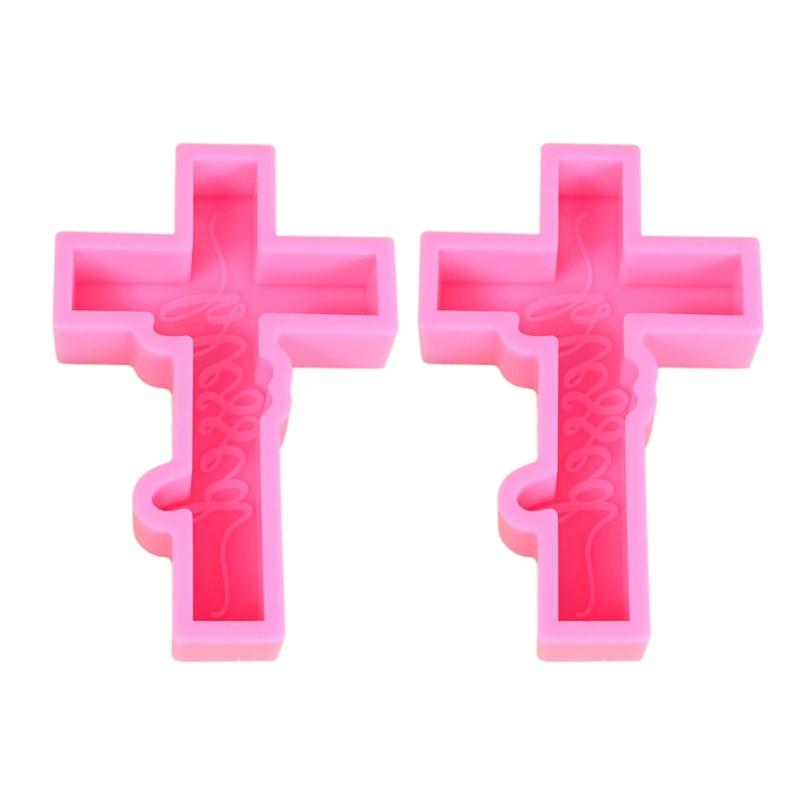 Set Of 2 Crucifix Shaped Silicone Molds for Baking and Crafting Chocolate Cakes Candies Moulds Kitchen Bakewares
Set Of 2 Crucifix Shaped Silicone Molds for Baking and Crafting Chocolate Cakes Candies Moulds Kitchen Bakewares