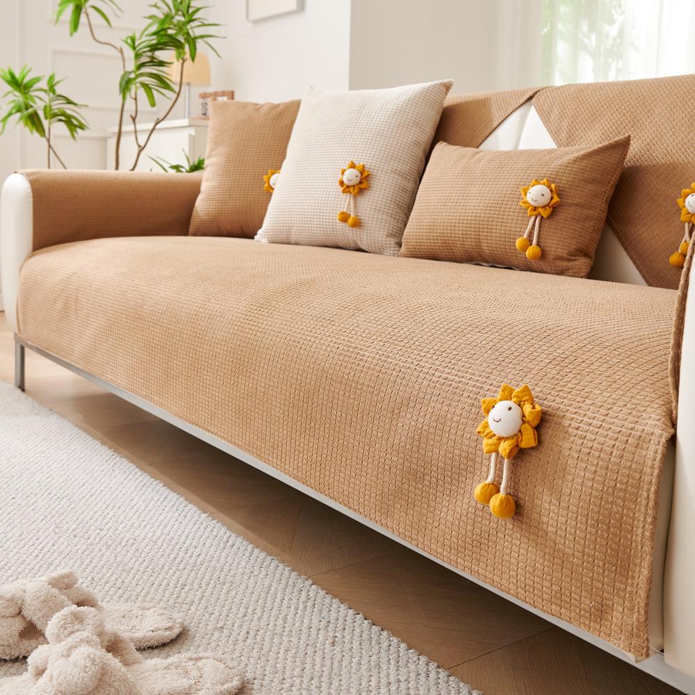 Velvet Sofa Cushion Sofa Cushion Sofa Backrest Cover Towel Sunflower Warm Sofa Backrest 70X70
Velvet Sofa Cushion Sofa Cushion Sofa Backrest Cover Towel Sunflower Warm Sofa Backrest 70X70