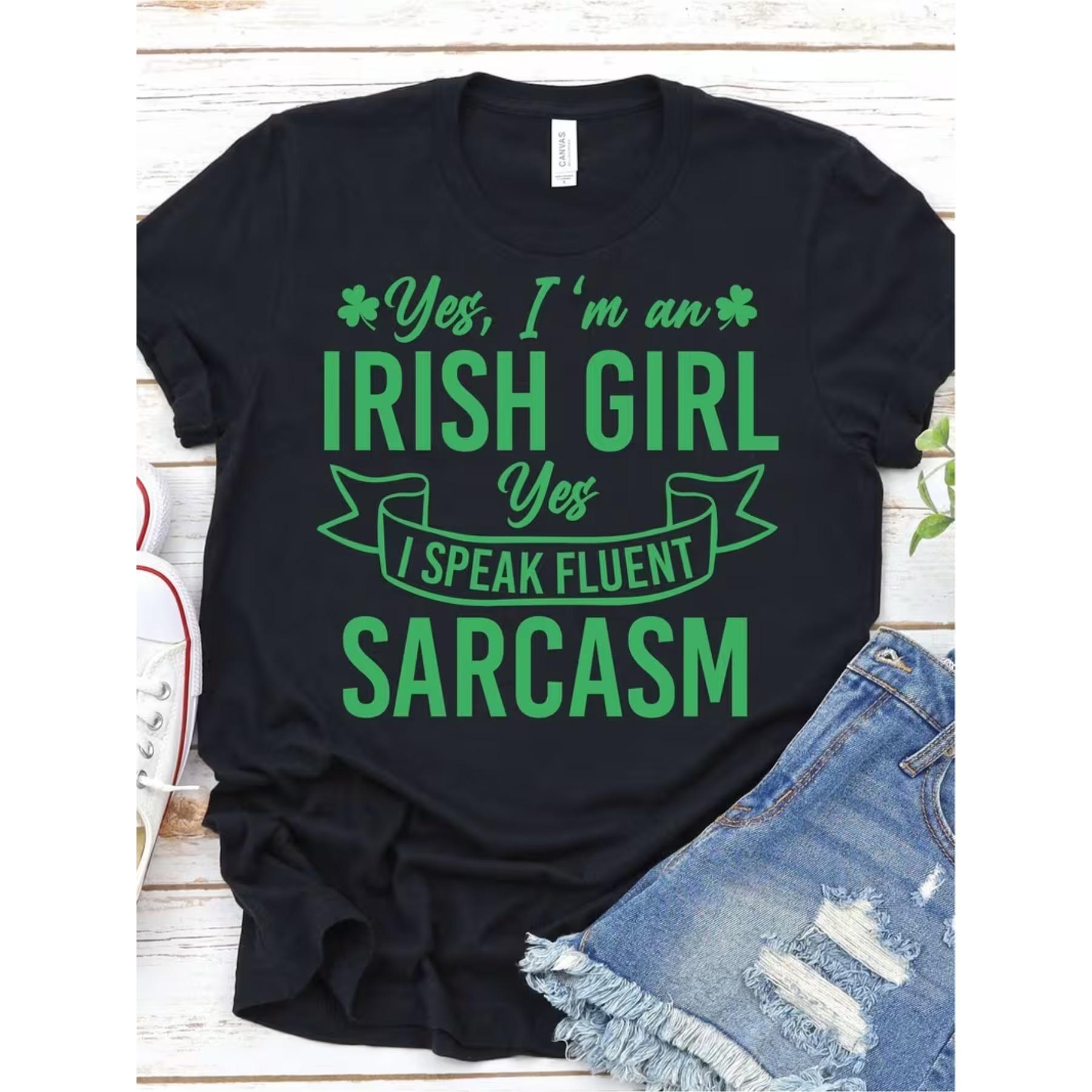 Sarcastic Irish Girl St Patrick S Day T-Shirt - Yesfends1 I m An Irish Girl Humorous Black Tee XXL чорний
Sarcastic Irish Girl St Patrick S Day T-Shirt - Yesfends1 I m An Irish Girl Humorous Black Tee XXL чорний