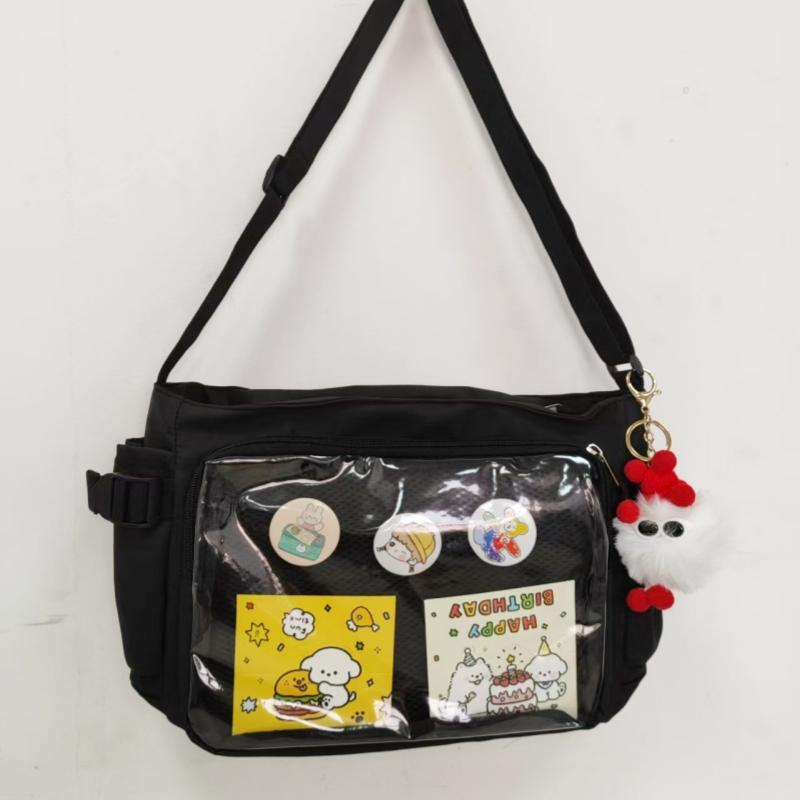 College Style Crossbody Bag with Large Capacity for Class Book Carrying Mailman Bag for Girls Casual Shoulder Crossbody Bag
College Style Crossbody Bag with Large Capacity for Class Book Carrying Mailman Bag for Girls Casual Shoulder Crossbody Bag