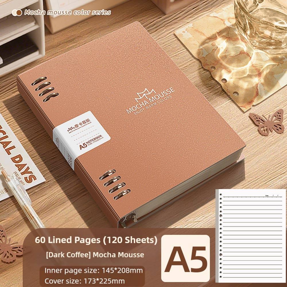 Multi-Purpose A5/B5 Loose-leaf Notebook Refillable Horizontal Line Inner Pages Memo Pad Detachable Notepad Students
Multi-Purpose A5/B5 Loose-leaf Notebook Refillable Horizontal Line Inner Pages Memo Pad Detachable Notepad Students