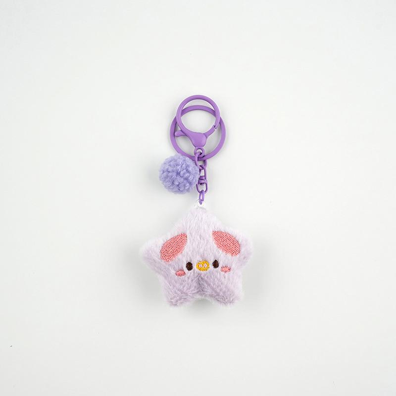 Cartoon Animal Star Plush Keychain Cute Stuffed Doll Keyring Lovely Bag Pendant Backpack Hanging Decoration Couple Gifts фіолетовий
Cartoon Animal Star Plush Keychain Cute Stuffed Doll Keyring Lovely Bag Pendant Backpack Hanging Decoration Couple Gifts фіолетовий