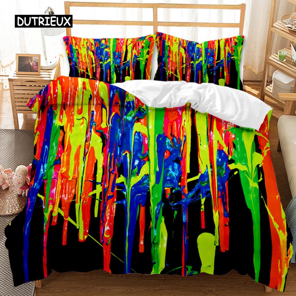 Комплект пододеяльников с акварельным рисунком, разноцветный, с брызгами граффити, полиэстеровый комплект постельного белья для детей и подростков, двуспальный, размера «king-size», покрывало EU single(135x200cm)
Комплект пододеяльников с акварельным рисунком, разноцветный, с брызгами граффити, полиэстеровый комплект постельного белья для детей и подростков, двуспальный, размера «king-size», покрывало EU single(135x200cm)