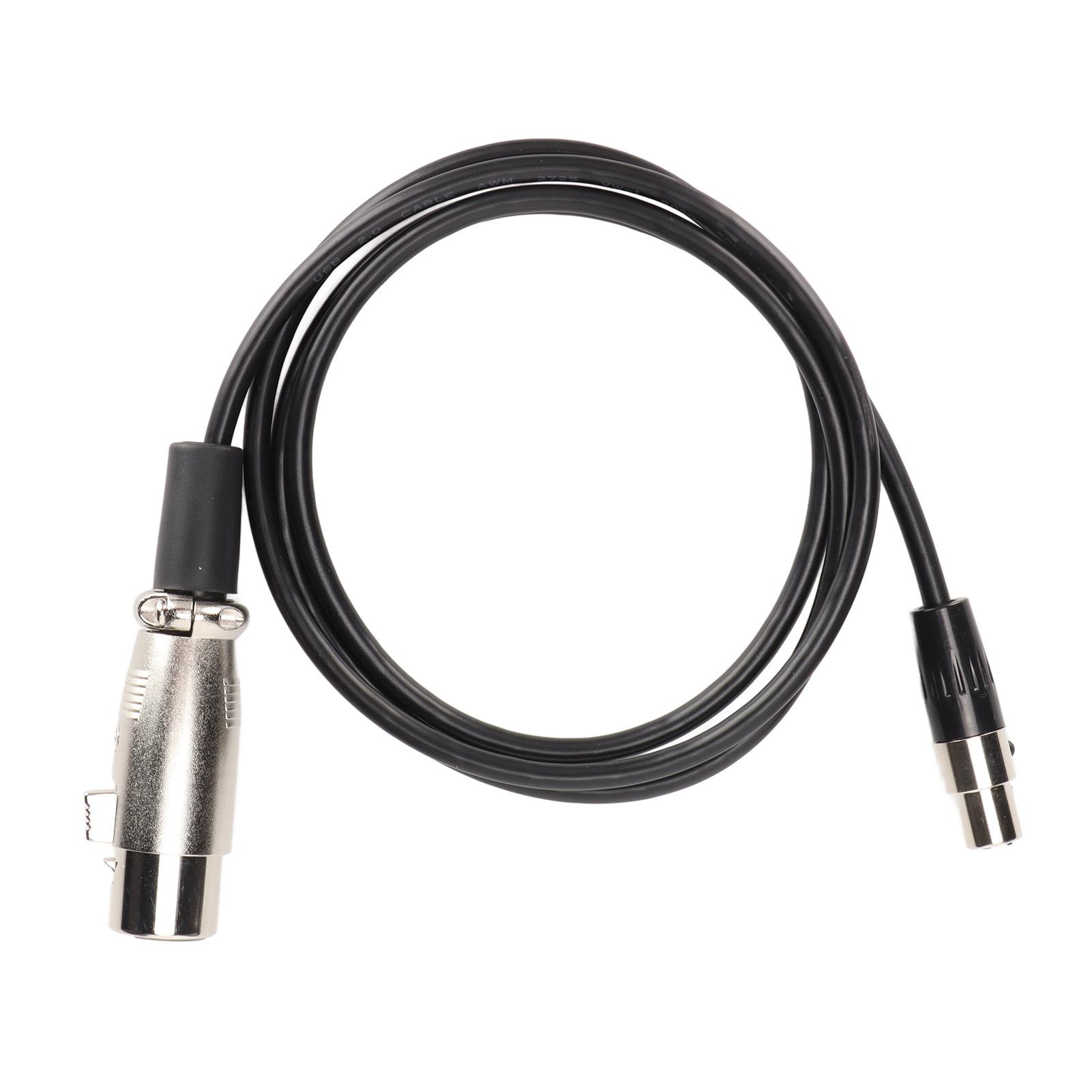 XLR Кабель XLR Мама к Мини XLR Мама 3,3 фута Микрофонный кабель для AKG K240 K240S K240MK II K141
XLR Кабель XLR Мама к Мини XLR Мама 3,3 фута Микрофонный кабель для AKG K240 K240S K240MK II K141
