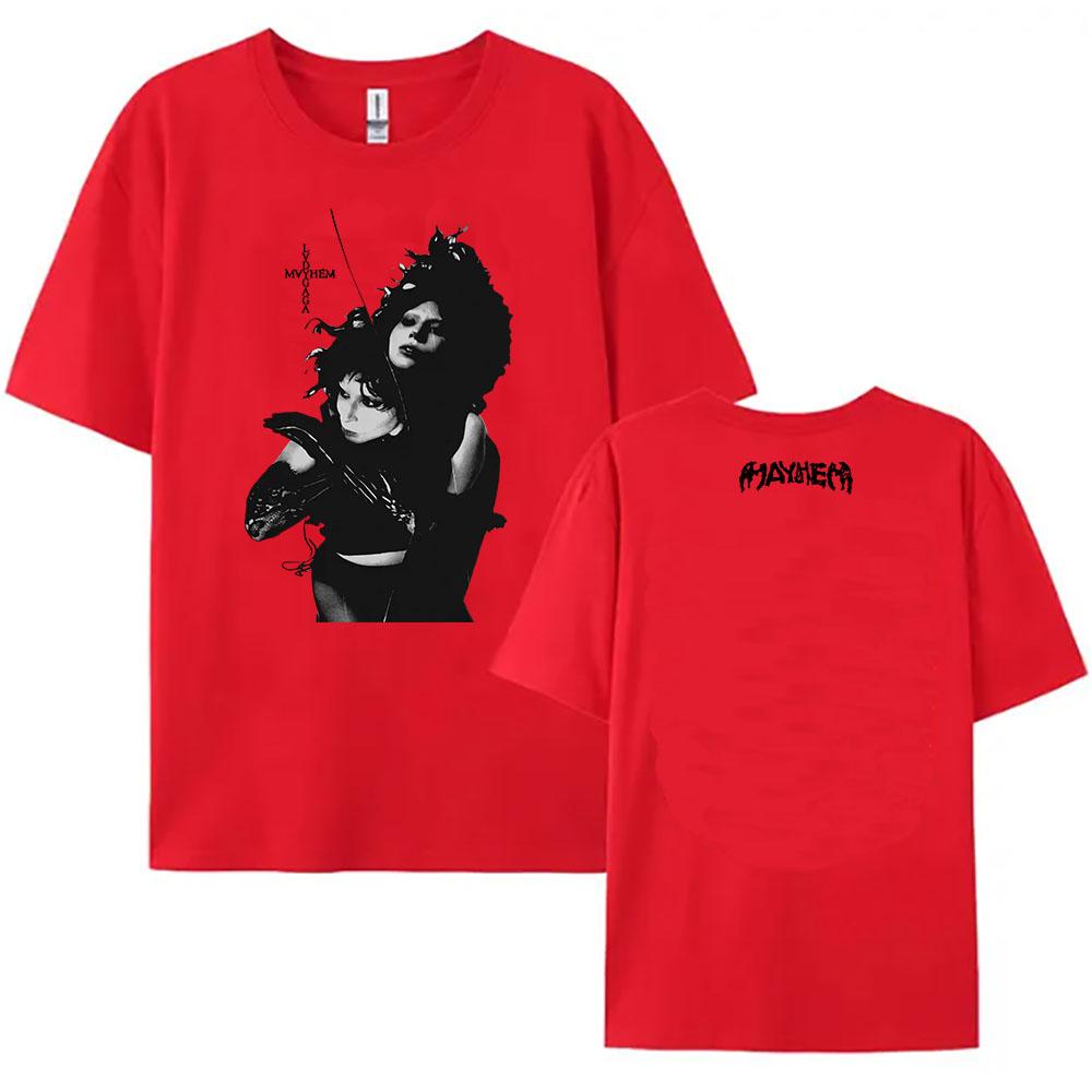 Grunge Tees Lady Gaga Mayhem Album Tshirt Cotton WomenUnisex Oneck Tshirts Singer Graphic Tee Shirt Print Clothing for Female S
Grunge Tees Lady Gaga Mayhem Album Tshirt Cotton WomenUnisex Oneck Tshirts Singer Graphic Tee Shirt Print Clothing for Female S