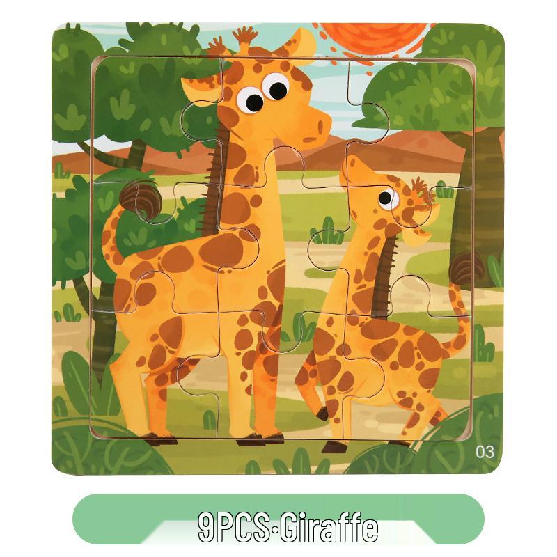 9-Piece Children s Wooden Puzzle Game - Early Education Toy for Logical Thinking and Hands-On Fun
9-Piece Children s Wooden Puzzle Game - Early Education Toy for Logical Thinking and Hands-On Fun
