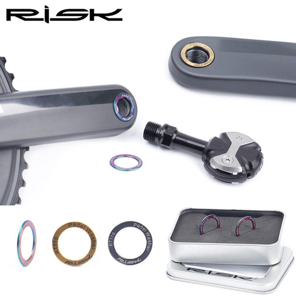 Titanium Alloy Waterproof Pedal Spacer Road Bike Parts Bike Pedal Washers Pedal Repair Washers чорний
Titanium Alloy Waterproof Pedal Spacer Road Bike Parts Bike Pedal Washers Pedal Repair Washers чорний