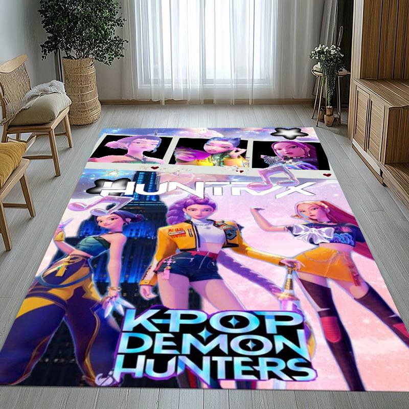 K-Pop Demon Hunters Golden Saja Boys Living Room Non-Slip Area Rug Soft Carpet for Bedroom Playroom Sofa,Home Decor Doormat 40x60cm
K-Pop Demon Hunters Golden Saja Boys Living Room Non-Slip Area Rug Soft Carpet for Bedroom Playroom Sofa,Home Decor Doormat 40x60cm