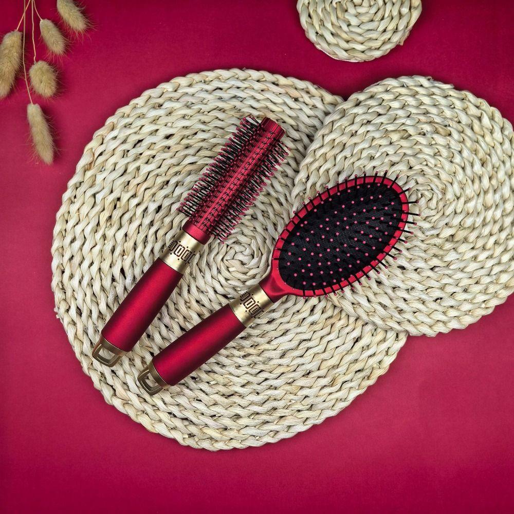 Anti-static Round Brush Hair Comb Detangling Hairdressing Styling Tool Salon Barber Comb Wedding Style C
Anti-static Round Brush Hair Comb Detangling Hairdressing Styling Tool Salon Barber Comb Wedding Style C