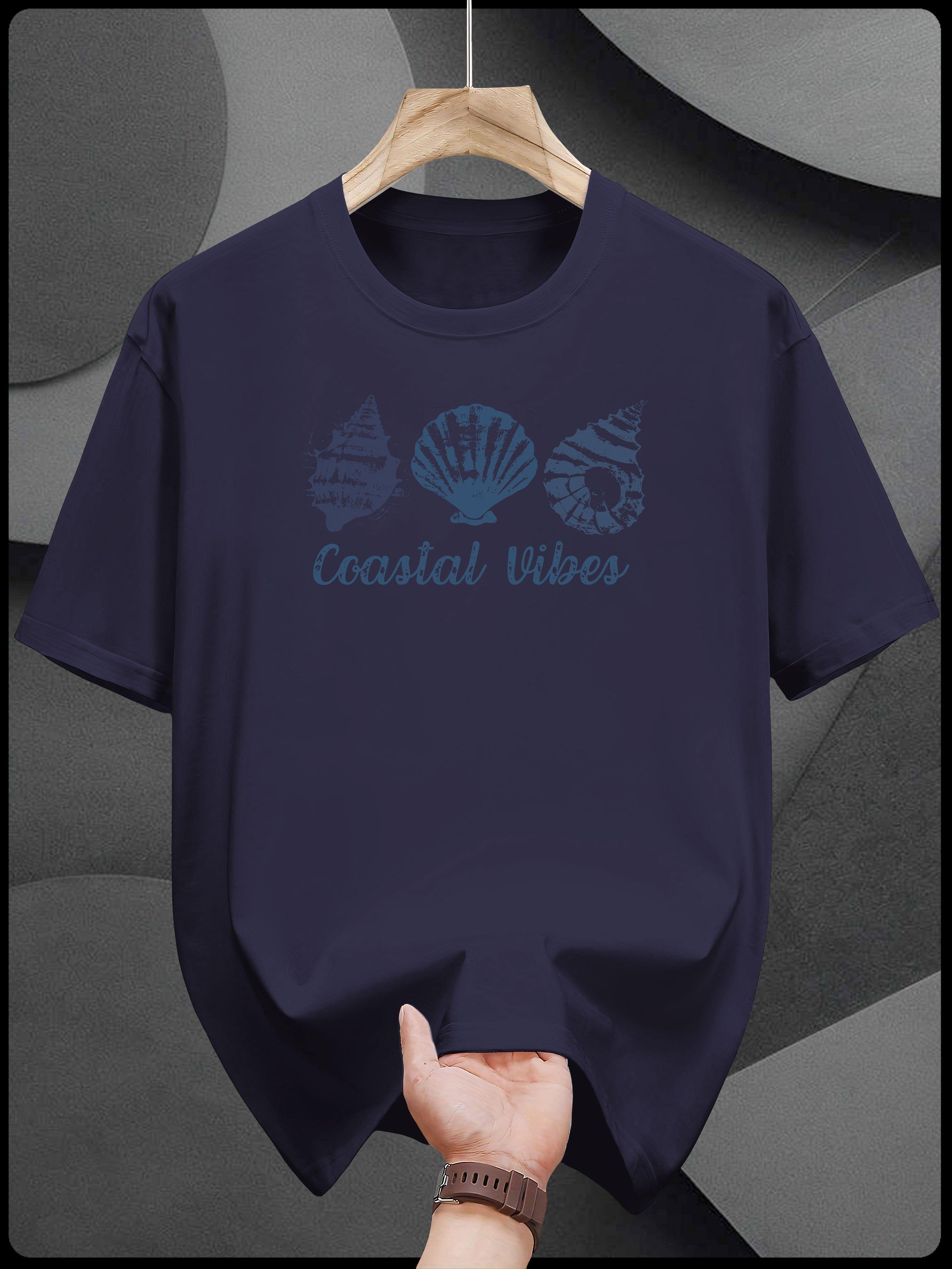 Heavyweight 200gsm Cotton T-shirt - Coastal Vibes Graphic Tee in Black M
Heavyweight 200gsm Cotton T-shirt - Coastal Vibes Graphic Tee in Black M