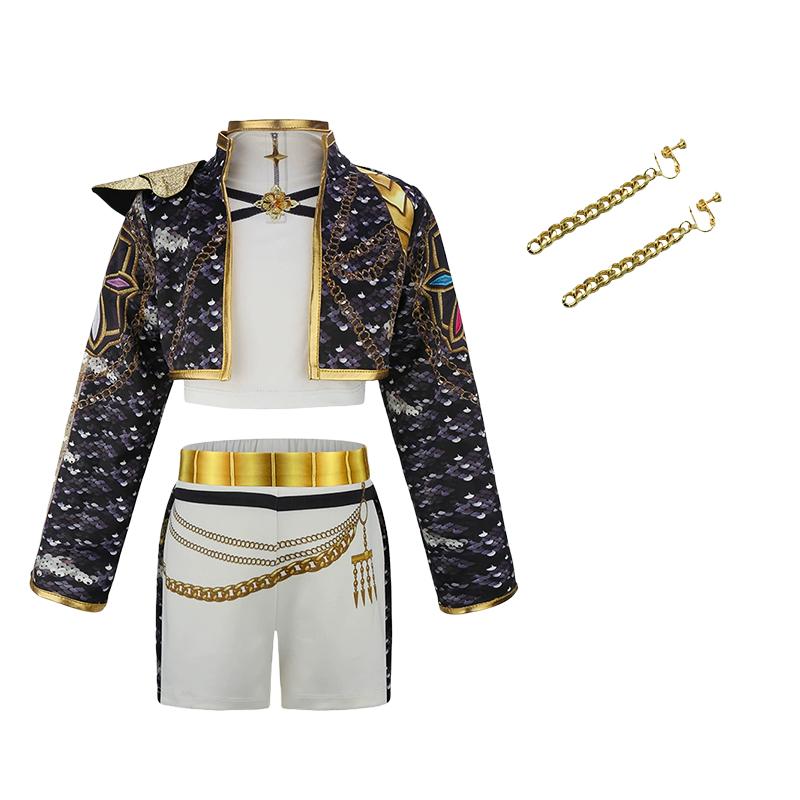 Дитячий Костюм для Дівчат Kpop Мисливець Косплей Костюм Kpop Співак Костюм для Дня Народження Сценічного Виступу Хелловін Карнавал Дитячий Набір для Перевдягання 110
Дитячий Костюм для Дівчат Kpop Мисливець Косплей Костюм Kpop Співак Костюм для Дня Народження Сценічного Виступу Хелловін Карнавал Дитячий Набір для Перевдягання 110