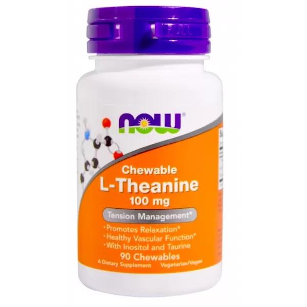 Now Foods - L-THEANINE 100MG. PLUS, 90 LOZ
Now Foods - L-THEANINE 100MG. PLUS, 90 LOZ