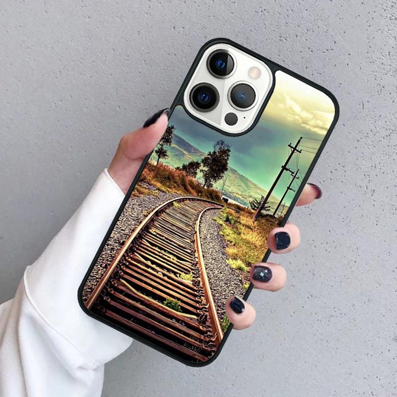 Scenic Railroad Train rail Phone Case For iPhone 17 Air 16 pro max 15 14 plus 12 13 Soft Bumper Shell Cover coque iPhone 14pro
Scenic Railroad Train rail Phone Case For iPhone 17 Air 16 pro max 15 14 plus 12 13 Soft Bumper Shell Cover coque iPhone 14pro