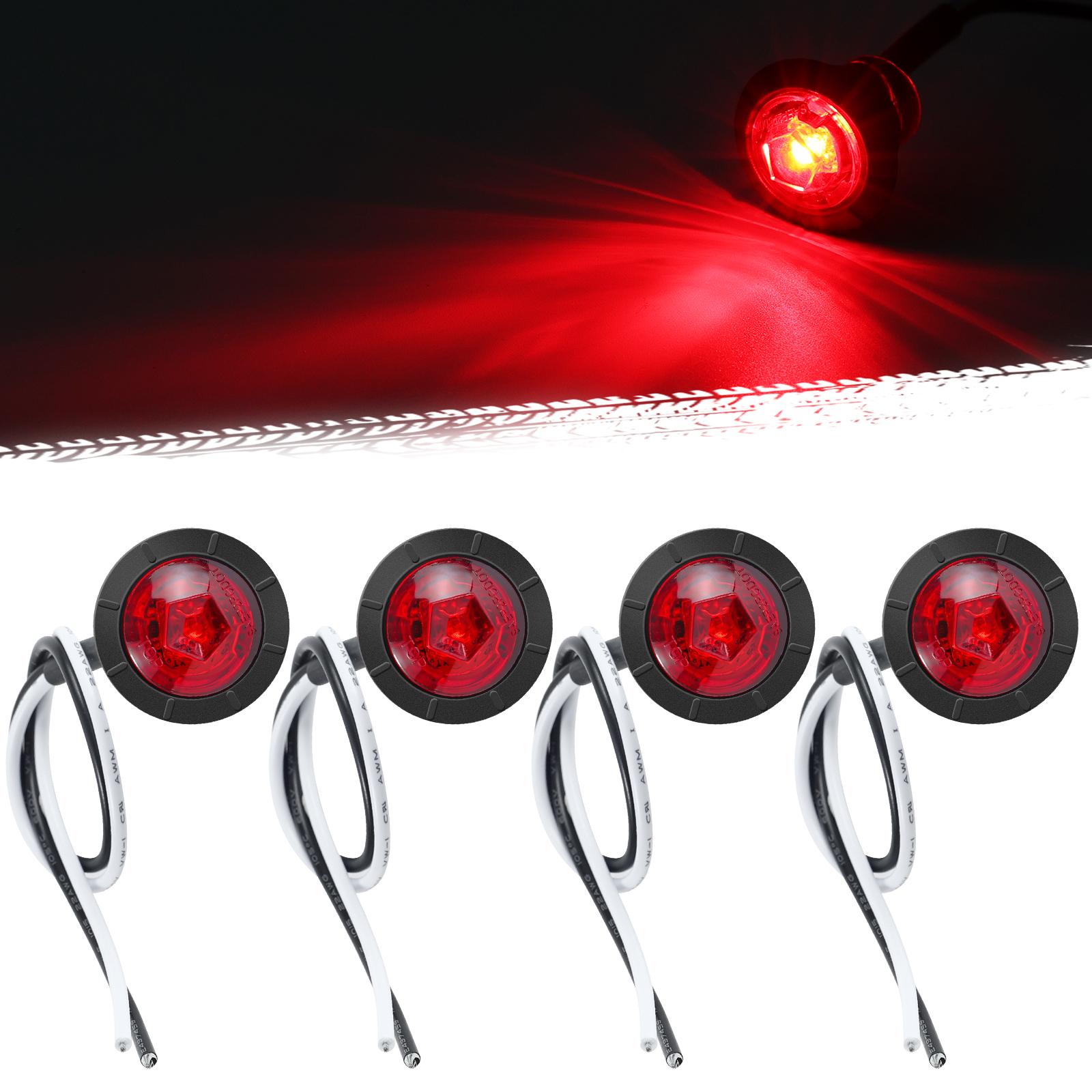 4x 3/4-дюймовый красный светодиодный габаритный фонарь для прицепа, кнопка габарита для грузовика, лодки, каравана, автофургона, водонепроницаемый, IP68, герметичный, 12 В красный
4x 3/4-дюймовый красный светодиодный габаритный фонарь для прицепа, кнопка габарита для грузовика, лодки, каравана, автофургона, водонепроницаемый, IP68, герметичный, 12 В красный