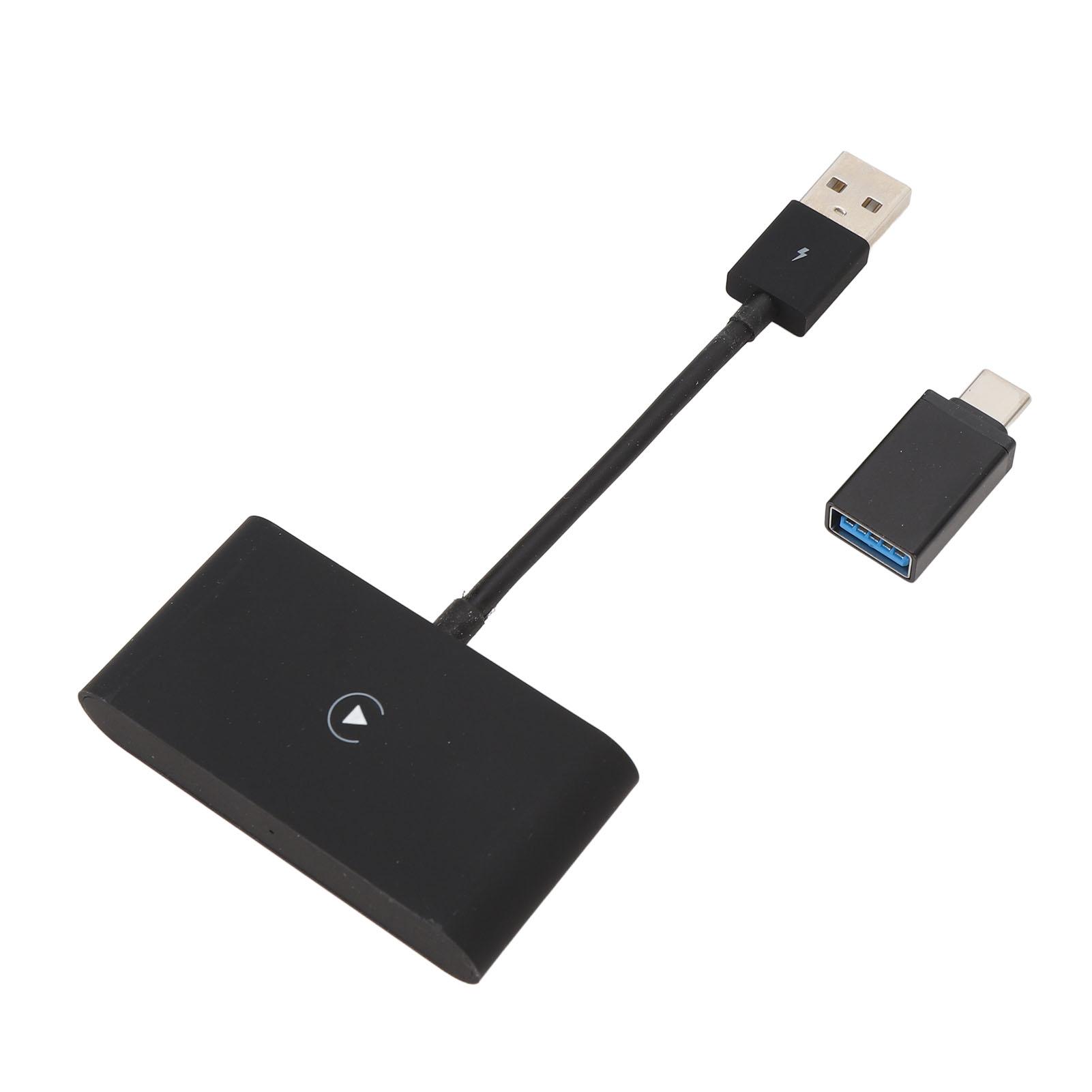 Wireless Adapter for CarPlay USB Type C Bluetooth 5.0 Wired to Wireless Car Converter Adapter for чорний
Wireless Adapter for CarPlay USB Type C Bluetooth 5.0 Wired to Wireless Car Converter Adapter for чорний