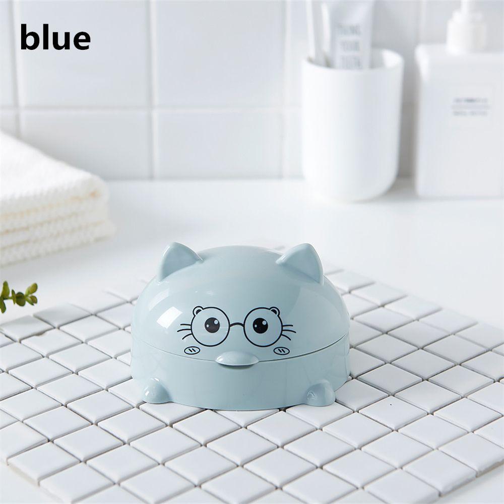 1 шт., новая мыльница с мультяшным котом и крышкой, портативная симпатичная мыльница для душа, держатель для тарелок, поднос, чехол, аксессуары для ванной комнаты синий
1 шт., новая мыльница с мультяшным котом и крышкой, портативная симпатичная мыльница для душа, держатель для тарелок, поднос, чехол, аксессуары для ванной комнаты синий