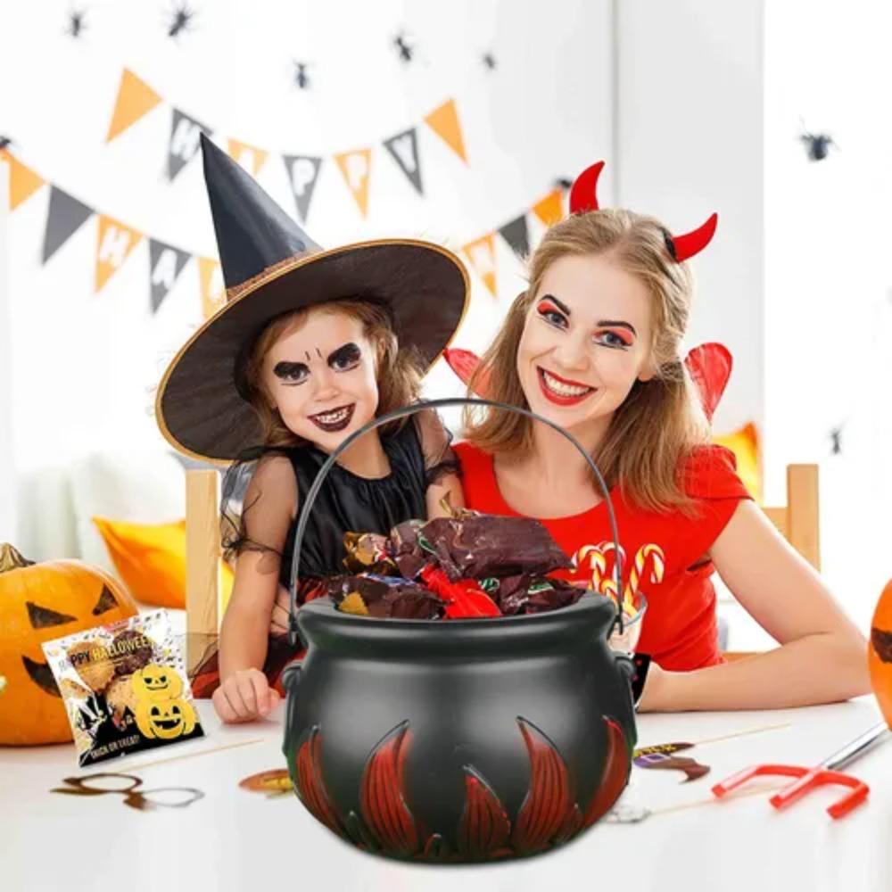 with Handle Christmas Candy Bucket Plastic Halloween Cauldron Halloween Candy Kettles Kids Toy
with Handle Christmas Candy Bucket Plastic Halloween Cauldron Halloween Candy Kettles Kids Toy