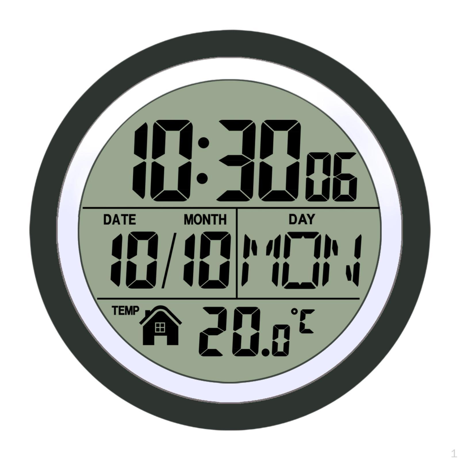 Compact Digital Clock for Shower, Wall Mounted Bedroom And Living Space чорний
Compact Digital Clock for Shower, Wall Mounted Bedroom And Living Space чорний