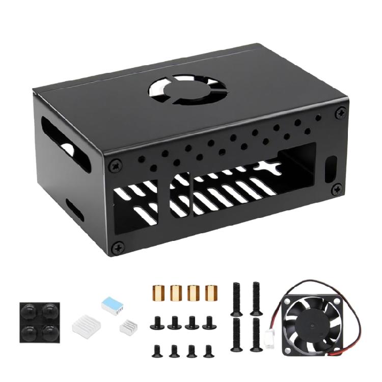 Metal Cover Heavy Duty Passive Cooling Metal Case for RV2 N516 with Cooling Fan Heatsink Expansion Board 1
Metal Cover Heavy Duty Passive Cooling Metal Case for RV2 N516 with Cooling Fan Heatsink Expansion Board 1