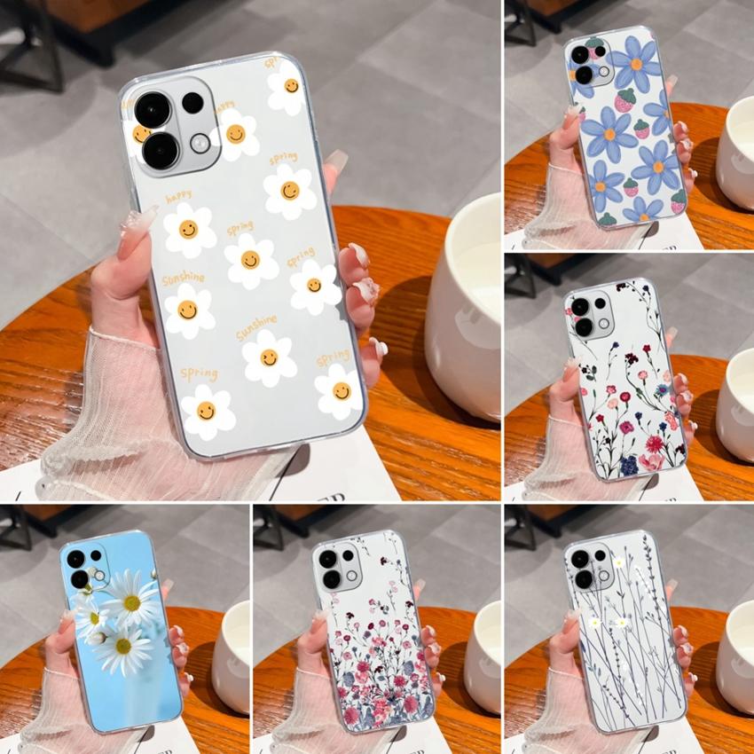 Чехол для Oppo K13 Realme P3 C75x V70 GT7 C75 V70S Летний узор из свежих цветов Прозрачный ТПУ Силиконовый Устойчивый к царапинам Чехол для корпуса Oppo Oppo K13 5G
Чехол для Oppo K13 Realme P3 C75x V70 GT7 C75 V70S Летний узор из свежих цветов Прозрачный ТПУ Силиконовый Устойчивый к царапинам Чехол для корпуса Oppo Oppo K13 5G