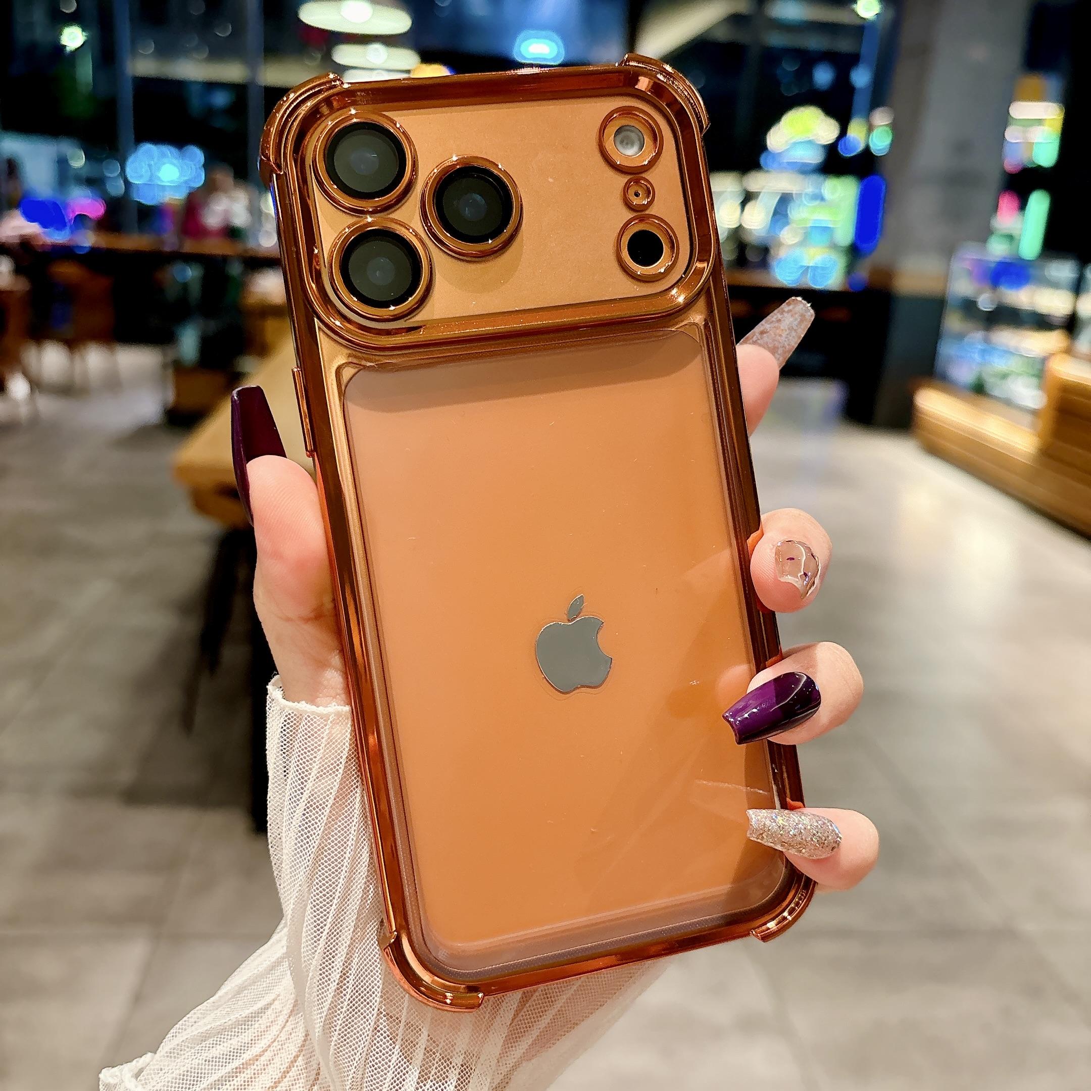 Гальванический прозрачный чехол для телефона для iPhone 17 Pro Max 17Pro Air 17 Защитная пленка для стекла камеры Воздушная подушка Ударопрочный прозрачный чехол Funda iPhone Air
Гальванический прозрачный чехол для телефона для iPhone 17 Pro Max 17Pro Air 17 Защитная пленка для стекла камеры Воздушная подушка Ударопрочный прозрачный чехол Funda iPhone Air