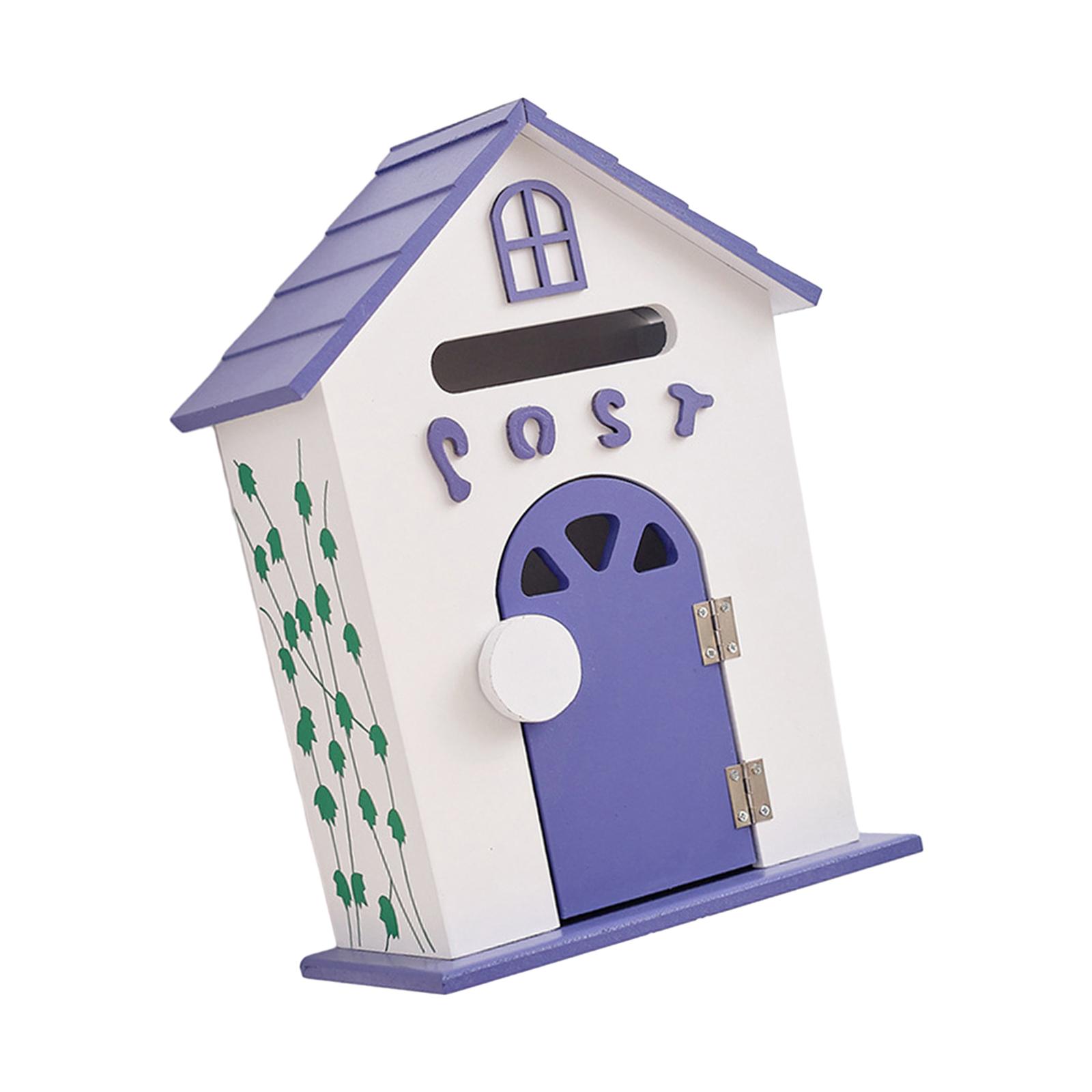 Wood Wall Mounted Mailbox Kindergarten Post Box Sturdy Functional 22x12x32cm Collection Box Decorative Outside Suggestion Box фіолетовий
Wood Wall Mounted Mailbox Kindergarten Post Box Sturdy Functional 22x12x32cm Collection Box Decorative Outside Suggestion Box фіолетовий