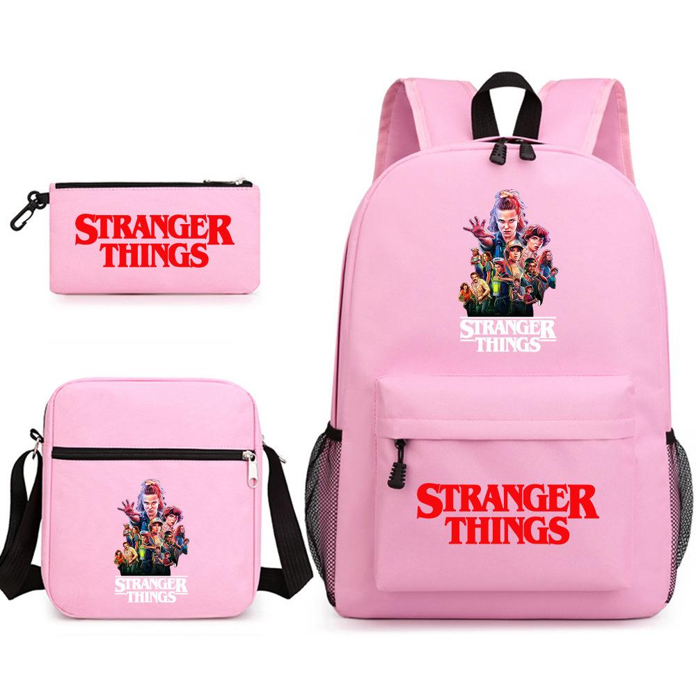 Стиль Stranger Things Повсякденний Рюкзак Набір з Трьох Предметів 31*13*44cm
Стиль Stranger Things Повсякденний Рюкзак Набір з Трьох Предметів 31*13*44cm
